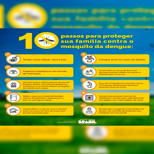 Métodos para proteção e prevenção contra a dengue